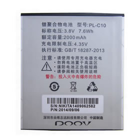 Batería Telefonía Móvil para DOOV PL-C10