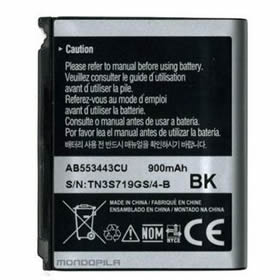 Batería Telefonía Móvil para Samsung U708