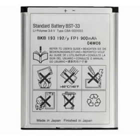 Batería Telefonía Móvil para Sony Ericsson T238