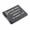 Batería Panasonic Lumix DMC-FS50W de ión de lítio recargable
